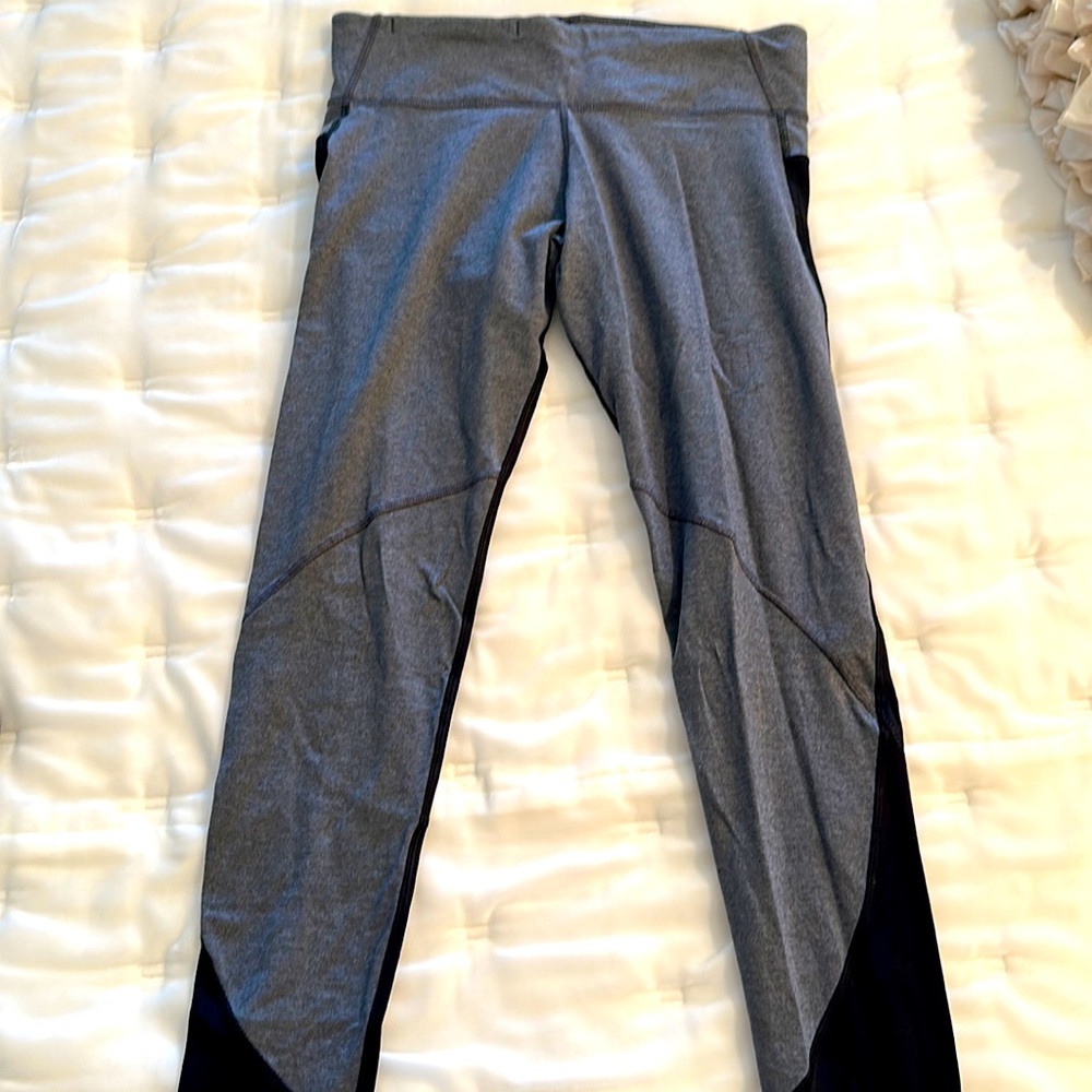 Women’s Tasc Performance Grey and Black Leggings. Size Medium. Hardly worn.